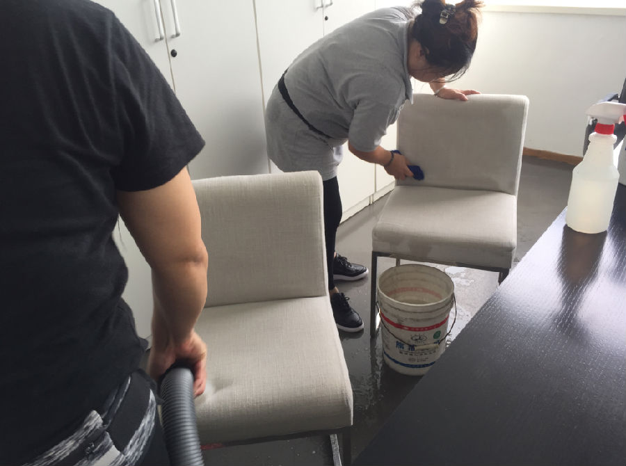 合江县沙发清洗案例